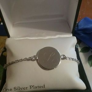"L" initial bracelet